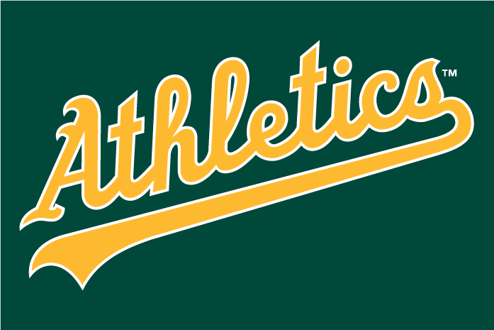 Oakland Athletics 1994-2013 Jersey Logo fabric transfer